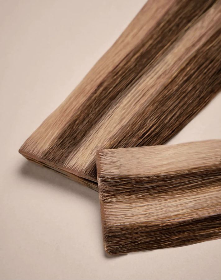 Flat, lightweight and incredibly discreet, Injection Tapes are ideal for creating soft, seamless volume and length with a natural finish.
